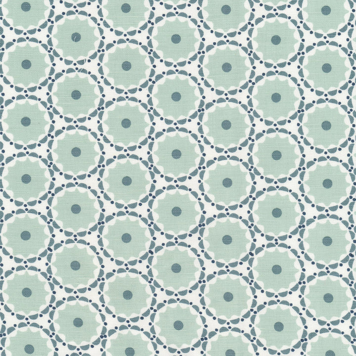 Fleecy 1 Vapor by Stout Designer Fabric RAINBOW LIBRARY VAPOR/SEAGLASS 58%LIN 42%COT INDIA Horizontal: 3.375 and Vertical: 1.875 54 in - Swanky Fabrics -