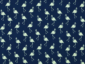 Flight Dark Denim 557 by Norbar Designer Fabric