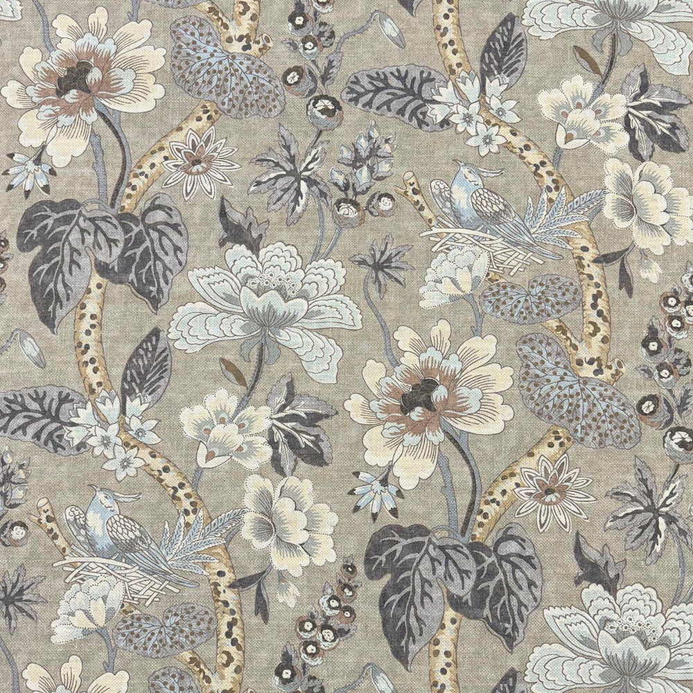 Flin Vintage by Magnolia Designer Fabric - 75% Cotton, 25% Linen Pakistan 15000 Horizontal: 27 and Vertical: 25.25 54 - Swanky Fabrics -