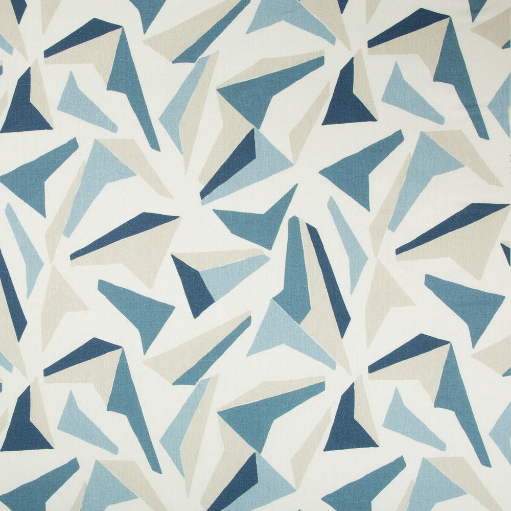 Flock River by Kravet Basics Designer Fabric THOM FILICIA ALTITUDE LINEN - 100% China MEDIUM Horizontal: 27 and Vertical: 27 54 - Swanky Fabrics -