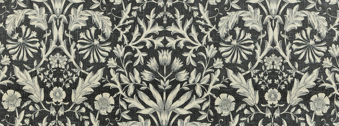 Flourish 909 Carbon by Covington Designer Fabric