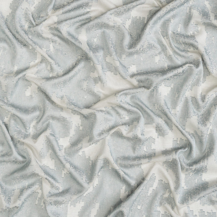 FLUID 62J9001 by JF Designer Fabric CLOUD NINE 87% Polyester, 13% Linen Turkey  Horizontal: 81 and Vertical: 80.25 120  - Swanky Fabrics -
