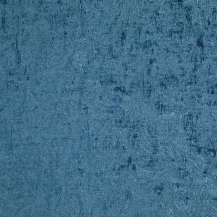 Folie # 305 Ocean by Maxwell Designer Fabric Classic Chenilles 85% POLYESTER/15% COTTON INDIA V-13.4"H-13.75" 55" - Swanky Fabrics -