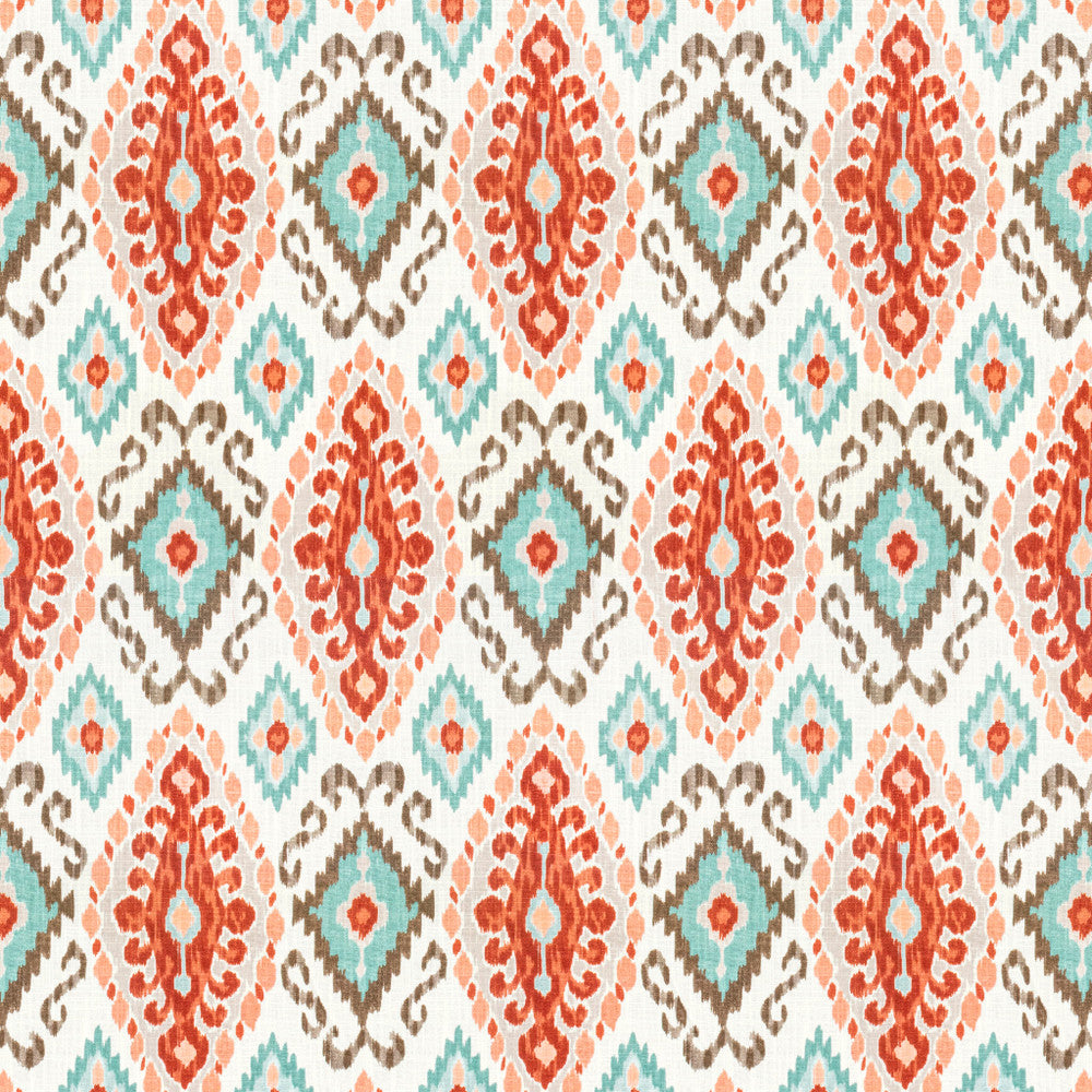 Fondly 6 Terracotta by Stout Designer Fabric RAINBOW LIBRARY TILE/SORBET 70%SVI 30%LIN SPAIN MARTINDALE WEAR TEST (28 000 CIRCULAR RUBS) Horizontal: 13.500 and Vertical: 27.375 54 in - Swanky Fabrics -