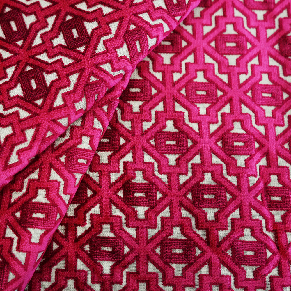 Foxtrot 46Sj101 by JF Designer Fabric JF Studio 70% Viscose, 30% Polyester Belgium 25000 Horizontal: 3.375 and Vertical: 2.25 54 - Swanky Fabrics -