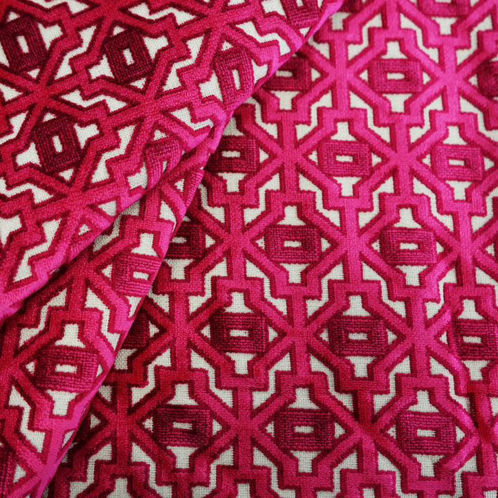 FOXTROT 46SJ101 by JF Designer Fabric JF Studio 70% Viscose, 30% Polyester Belgium  Horizontal: 3.375 and Vertical: 2.25 54  - Swanky Fabrics -