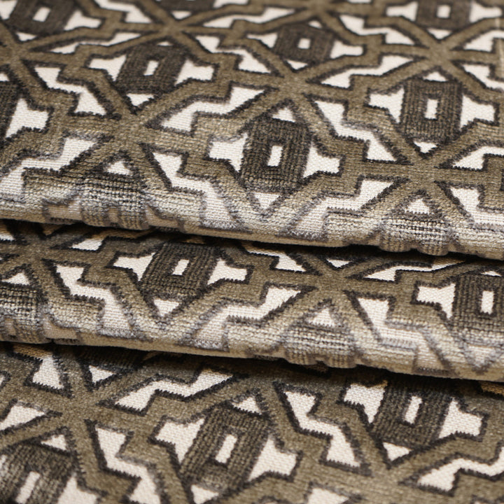 FOXTROT 96SJ101 by JF Designer Fabric JF Studio 70% Viscose, 30% Polyester Belgium  Horizontal: 3.375 and Vertical: 2.25 54  - Swanky Fabrics -