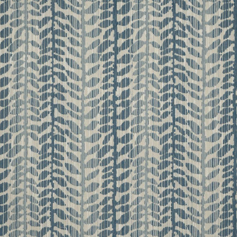 Fernwood # 941 Teal by Maxwell Designer Fabric Performance Wovens-Vol. Vii Tidepool 71.4% POLYESTER
20.1% RAYON
8.1% ACRYLIC
0.4% NYLON USA V-12.8" H-13.5" 54" - Swanky Fabrics -