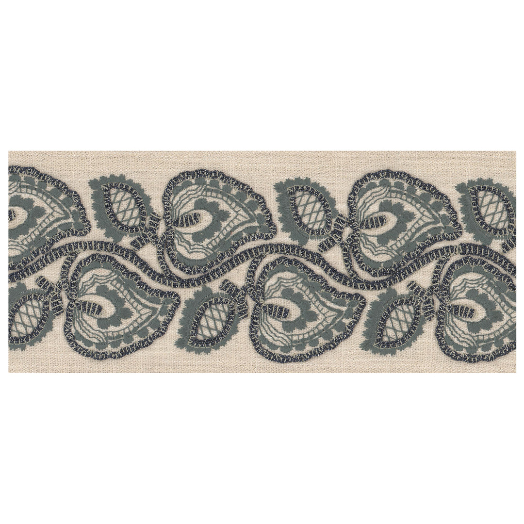 Fraught 2 Delft by Stout Designer Trim Fraught 2 Delft by Stout Trim UNCOMMON THREADS TRIM 75%COT 25%POL %PEMB India Horizontal: 4 and Vertical: 0 4.75 in - Fabric Carolina -