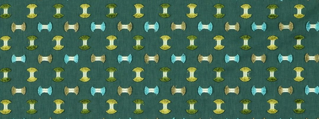 Frayed 501 Nile by Covington Designer Fabric