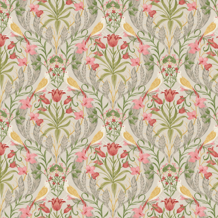 Freda 2 Rosebud by Stout Fabric Stout Fabric Freda 2 RosebudFabric COMFORTABLE LIVING ROSEWOOD/PEONY 55%LIN 45%SVI KOREA </p><p>Repeat: H: 27.250, V: 26.250 55 in - Fabric Carolina -