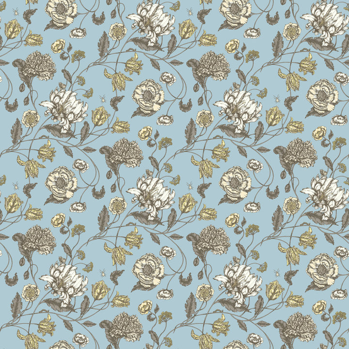 Freesia 62J7751 by JF Blendworth Designer Fabric Hampshire Book 100% Cotton Netherlands 20000 Horizontal: 27.125 and Vertical: 24.5 57 - Swanky Fabrics -
