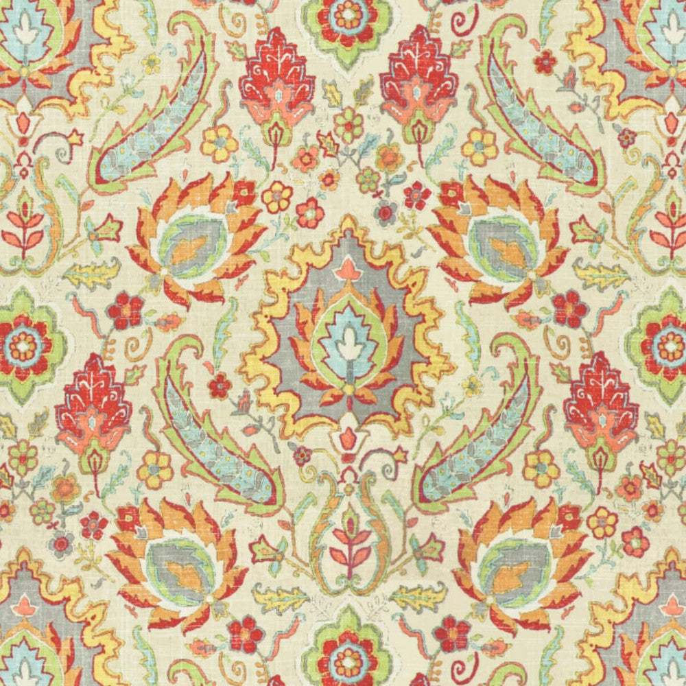 Frimas 1 Fiesta by Stout Designer Fabric Rainbow Library Pearl/Parchment 55% Linen 45% Spun Viscose SOUTH KOREA CATB 117-2013 WYZENBEEK 12 000 DOUBLE RUB WEAR TEST (MEDIUM DUTY) Horizontal: 27 and Vertical: 27 54 in - Swanky Fabrics -