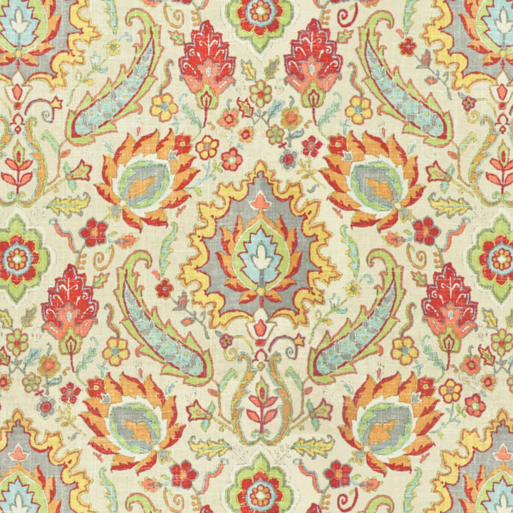 Frimas 1 Fiesta by Stout Designer Fabric Rainbow Library Pearl/Parchment 55% Linen 45% Spun Viscose SOUTH KOREA CATB 117-2013 WYZENBEEK 12 000 DOUBLE RUB WEAR TEST (MEDIUM DUTY) Horizontal: 27 and Vertical: 27 54 in - Swanky Fabrics -
