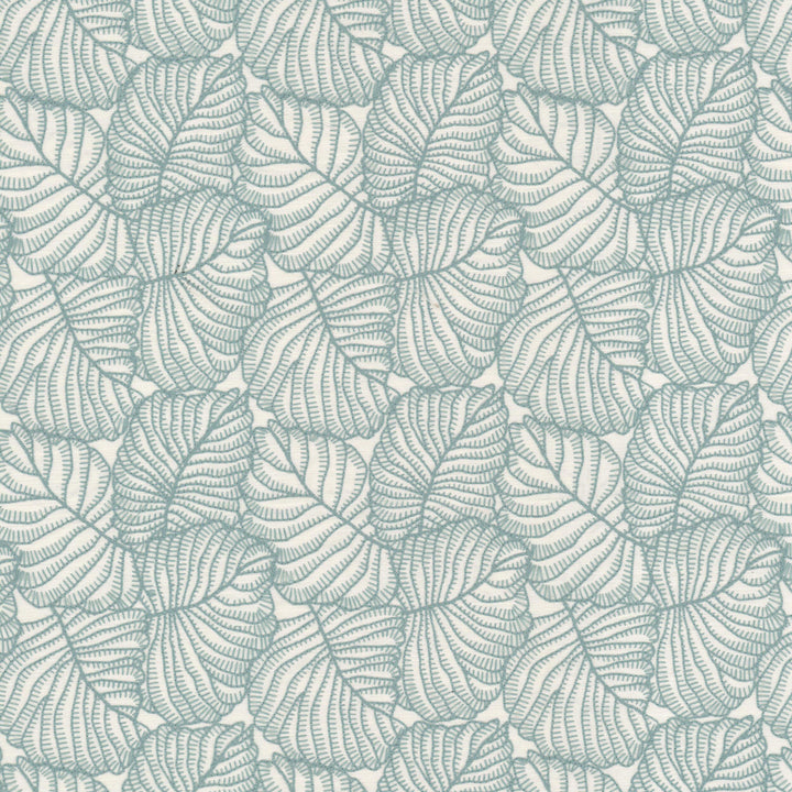 Frisco 1 Aqua by Stout Designer Fabric RAINBOW LIBRARY VAPOR/SEAGLASS 100%COT %PEMB INDIA Horizontal: 5.750 and Vertical: 7.500 52 in - Swanky Fabrics -