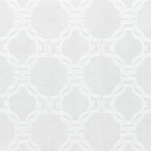 Clinton Sheer Ivory FWW7103 by Thibaut Designer Fabric