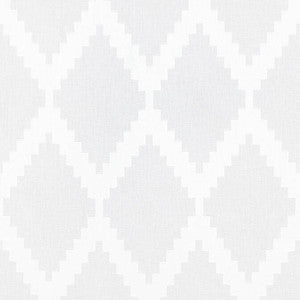 Harlow Sheer Snow White FWW7129 by Thibaut Designer Fabric