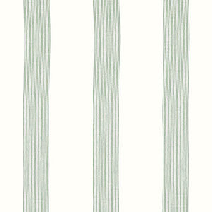 Sabine Stripe Aloe FWW81735 by Thibaut Designer Fabric