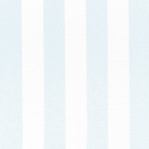 Newport Stripe Glacier and White FWW8209 by Thibaut Designer Fabric