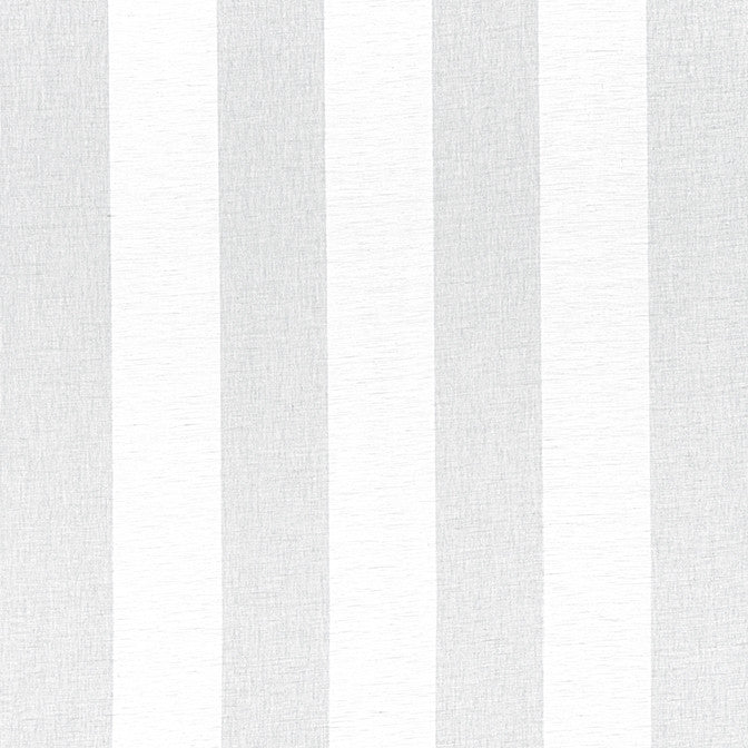 Newport Stripe Platinum and White FWW8217 by Thibaut Fabric Thibaut Fabric Newport Stripe Platinum and White FWW8217Fabric Aura 56% Linen, 22% Rec Cotton, 22% Rec Poly ITALY </p><p>Repeat: V: - 122 - Fabric Carolina -