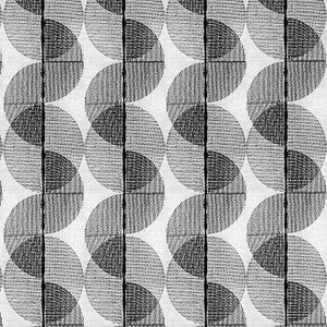 Cyclone Embroidery Onyx FWW8255 by Thibaut Designer Fabric