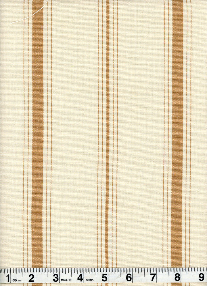 Fenwick Toffee by Roth & Tompkins Fabric - 100% Cotton - India - 36,000 - 54" - Fabric Carolina -