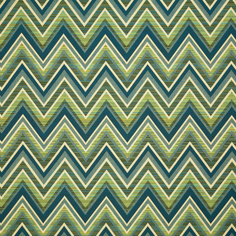 45885-0000 Fischer Lagoon by Sunbrella Designer Fabric our website for purchase 100% Sunbrella Acrylic USA (see sample) REPEAT: 14" HORIZONTAL, 18" VERTICAL 54"  - Swanky Fabrics -
