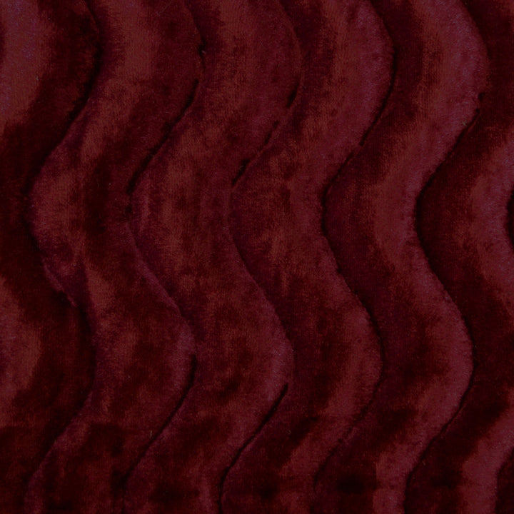 Flatbush Cherry by Europatex Designer Fabric Flatbush 100% Polyester China Horizontal: 1.5" and Vertical: N/A 110" - Swanky Fabrics -