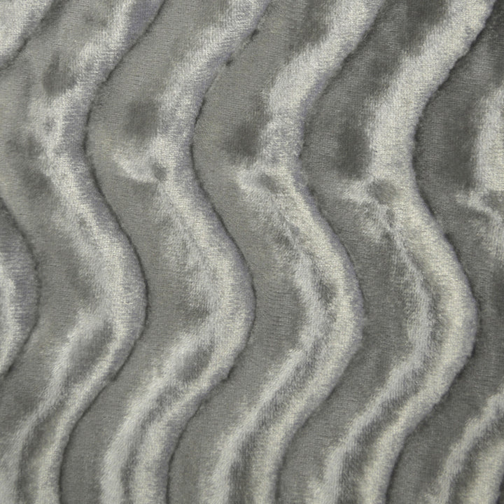 Flatbush Silver by Europatex Designer Fabric Flatbush 100% Polyester 110.00 inches - Swanky Fabrics -