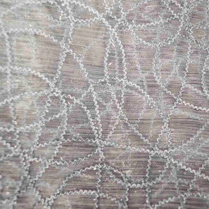 Flora Silver by Europatex Designer Fabric