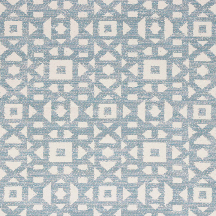 Galloway Cerulean by Bella-Dura Designer Fabric  100% BELLA DURA POLYOLEFIN USA 70000 H: 6.875'' V: 6'' 55''  - Swanky Fabrics -