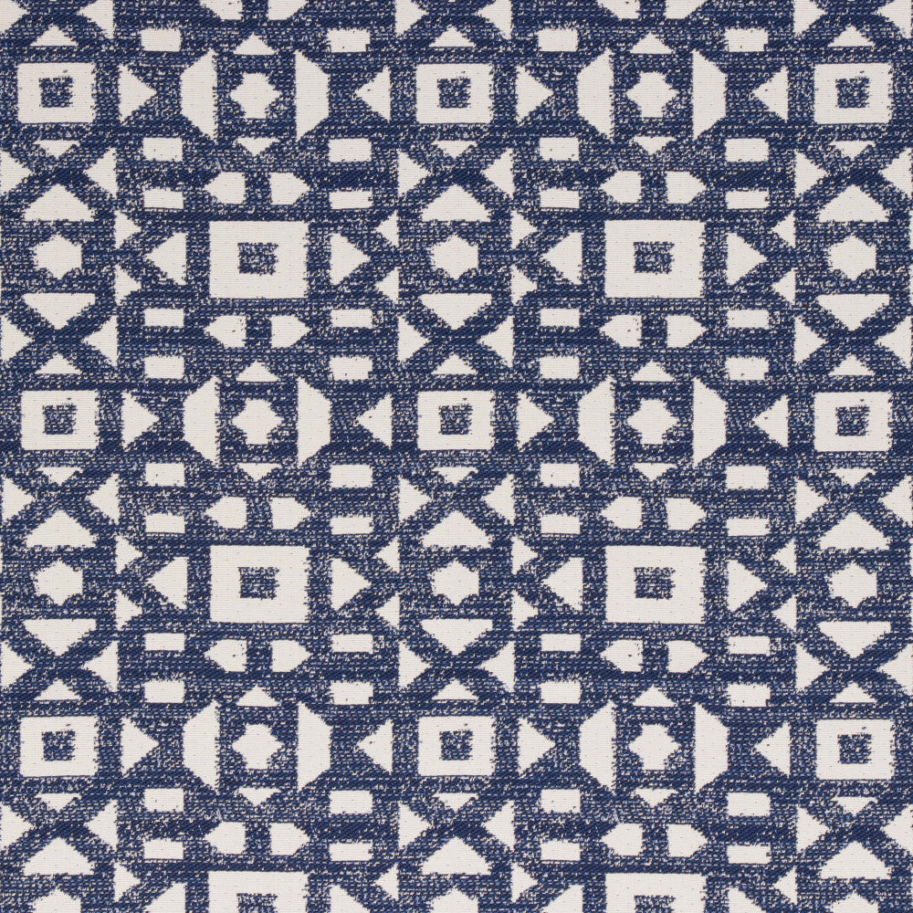 Galloway Ink by Bella-Dura Designer Fabric  100% BELLA DURA POLYOLEFIN USA 70000 H: 6.875'' V: 6'' 55''  - Swanky Fabrics -