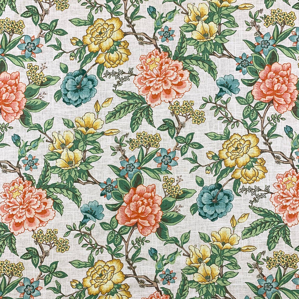 Garden Natural by Magnolia Designer Fabric - 55% Linen 45% Viscose Korea 12000 Horizontal: 27" and Vertical: 24.25" 54" - Swanky Fabrics -