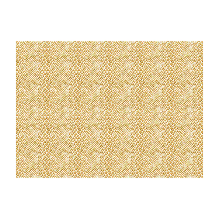 Gator Glam White Gold by Kravet Couture Designer Fabric MODERN LUXE COTTON - 38%;LINEN - 36%;POLYESTER - 26% Italy HEAVY Horizontal: 3 and Vertical: 2 55 - Swanky Fabrics -