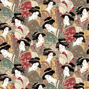 Matsuyama Multi by Gaston Y Daniela Designer Fabric