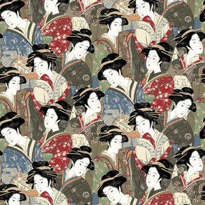 Matsuyama Azul by Gaston Y Daniela Designer Fabric