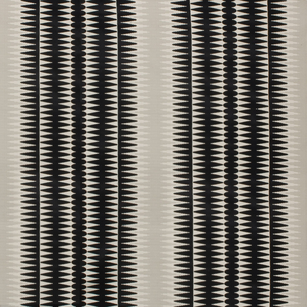 Kubic Antracita by Gaston Y Daniela Designer Fabric COTTON - 100% India LIGHT Horizontal: 26.77 and Vertical: 1.18 55.12 - Swanky Fabrics -