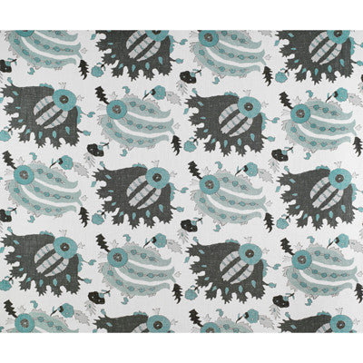 Inigo Agua/Verde by Gaston Y Daniela Designer Fabric LORENZO CASTILLO VISCOSE - 67%;LINEN - 33% Spain LIGHT Horizontal: 23.625 and Vertical: 27 54.25 - Swanky Fabrics -