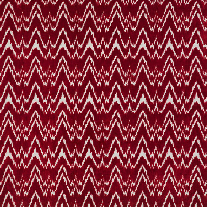 Janano Rojo by Gaston Y Daniela Designer Fabric LORENZO CASTILLO II POLYESTER - 51%;COTTON - 36%;VISCOSE - 13% Turkey HEAVY Horizontal: 6.89 and Vertical: 13.97 55 - Swanky Fabrics -