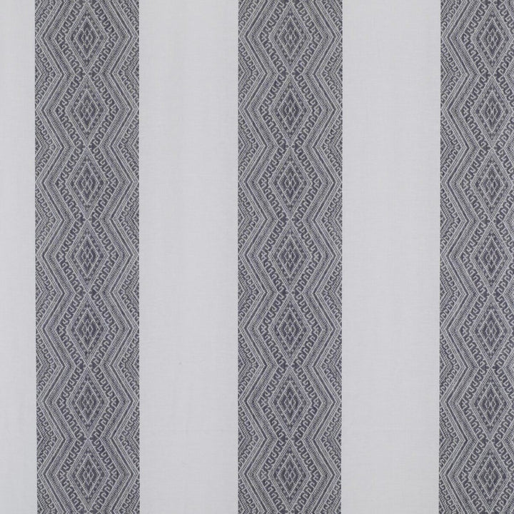 Pianosa Navy by Gaston Y Daniela Designer Fabric TIERRAS LINEN - 100% Turkey - Horizontal: 20.86 and Vertical: 7.36 118 - Swanky Fabrics -