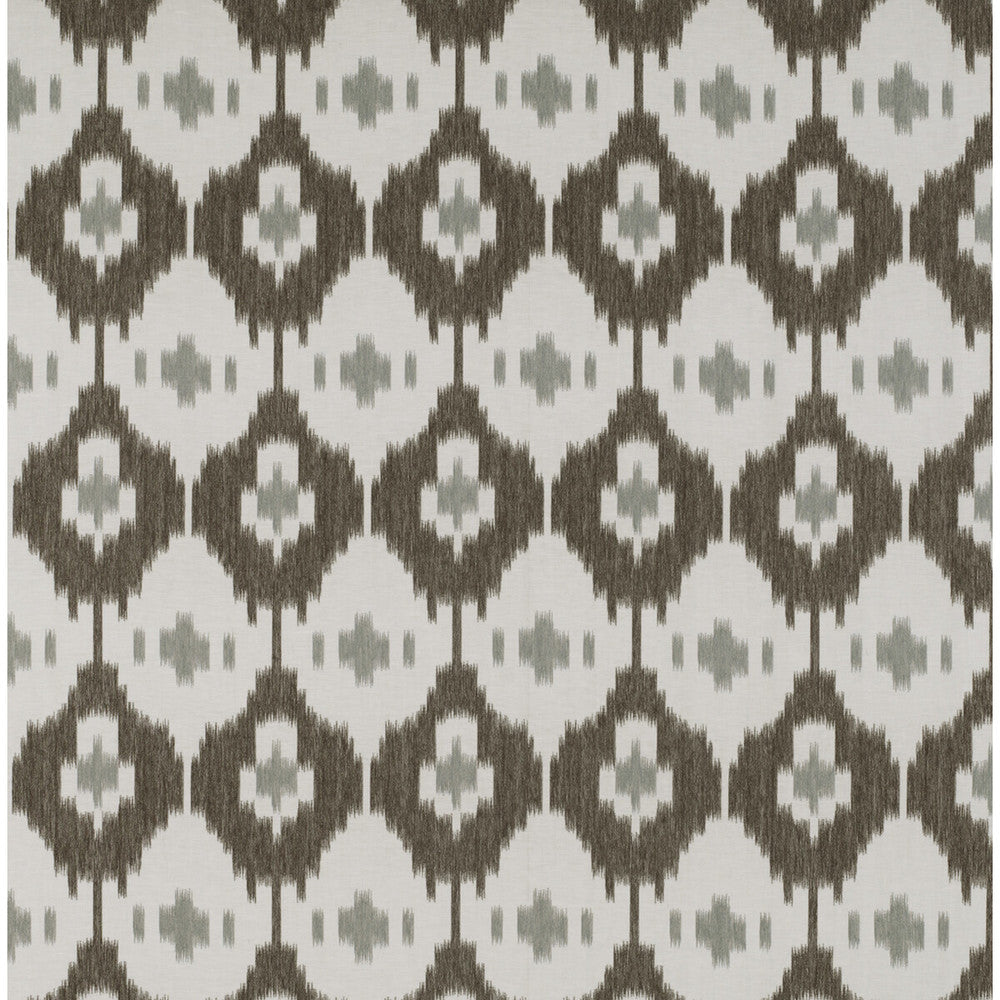 Panarea Chocolate/Gris by Gaston Y Daniela Designer Fabric TIERRAS LINEN - 90%;VISCOSE - 10% Turkey Horizontal: 9.44 and Vertical: 14.96 118 - Swanky Fabrics -