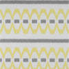 Lampedusa Gris/Amarillo by Gaston Y Daniela Designer Fabric