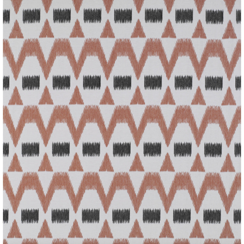 Montecristo Ladrillo/Onyx by Gaston Y Daniela Designer Fabric TIERRAS LINEN - 94%;VISCOSE - 6% Turkey - Horizontal: 6.88 and Vertical: 14.96 118 - Swanky Fabrics -
