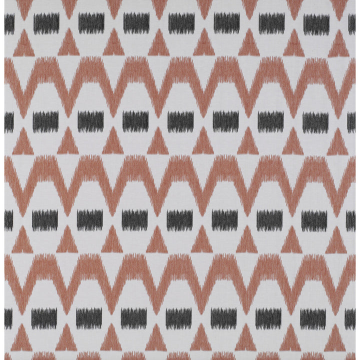 Montecristo Ladrillo/Onyx by Gaston Y Daniela Designer Fabric TIERRAS LINEN - 94%;VISCOSE - 6% Turkey - Horizontal: 6.88 and Vertical: 14.96 118 - Swanky Fabrics -