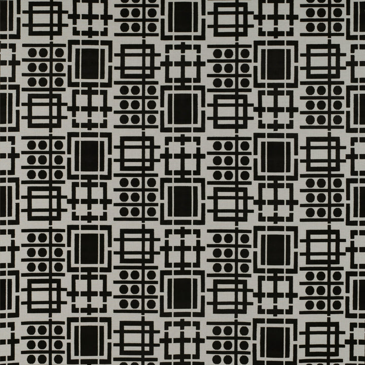Prato Blanco/Onyx by Gaston Y Daniela Designer Fabric TIERRAS VISCOSE - 70%;POLYESTER - 30% Belgium HEAVY Horizontal: 27.56 and Vertical: 13.98 55 - Swanky Fabrics -