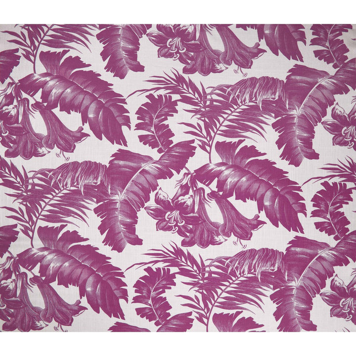 Plantation Frambuesa by Gaston Y Daniela Designer Fabric GASTON AFRICALIA VISCOSE - 60%;LINEN - 30%;COTTON - 10% Spain HEAVY Horizontal: 53.54 and Vertical: 23.62 55 - Swanky Fabrics -