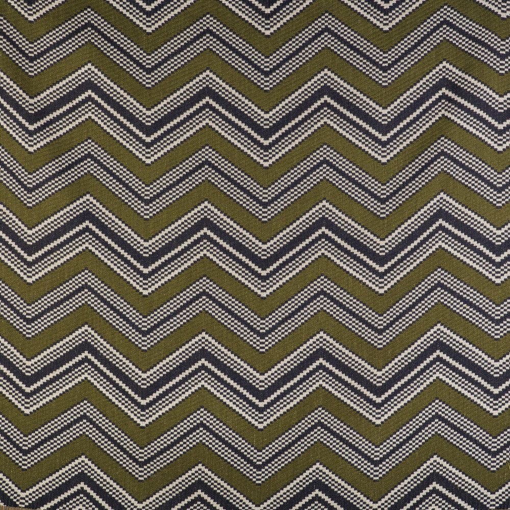 Zig Zag Verde/Navy by Gaston Y Daniela Fabric Gaston Y Daniela Fabric Zig Zag Verde/NavyFabric GASTON LIBRERIA ACRYLIC - 79%;COTTON - 12%;LINEN - 9% Turkey </p><p>Repeat: H: 13.39, V: 12.02 53 - Fabric Carolina -