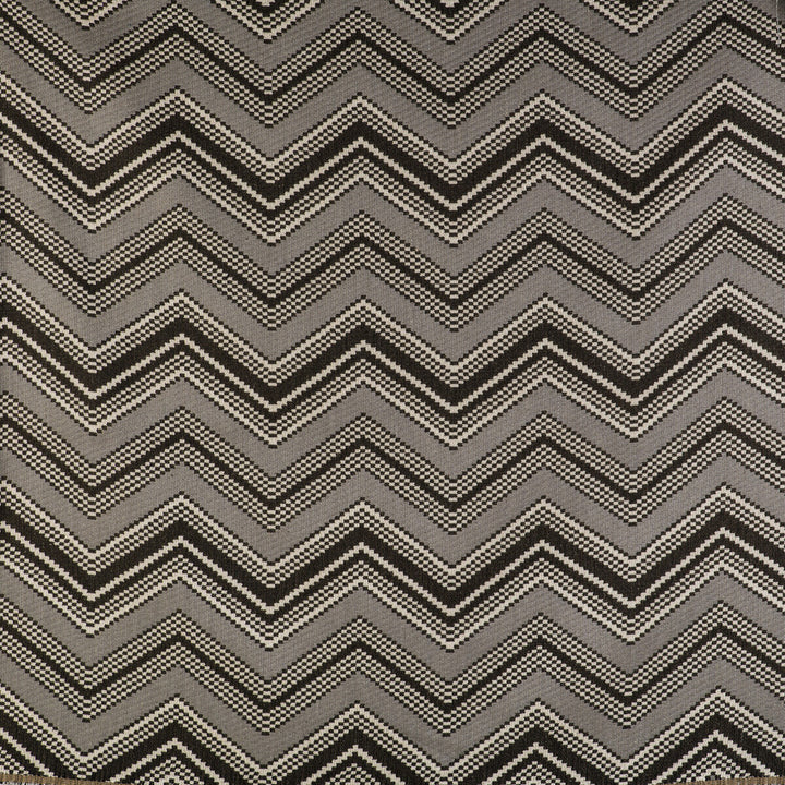 Zig Zag Gris by Gaston Y Daniela Designer Fabric GASTON LIBRERIA ACRYLIC - 79%;COTTON - 12%;LINEN - 9% Turkey HEAVY Horizontal: 13.39 and Vertical: 12.02 53 - Swanky Fabrics -