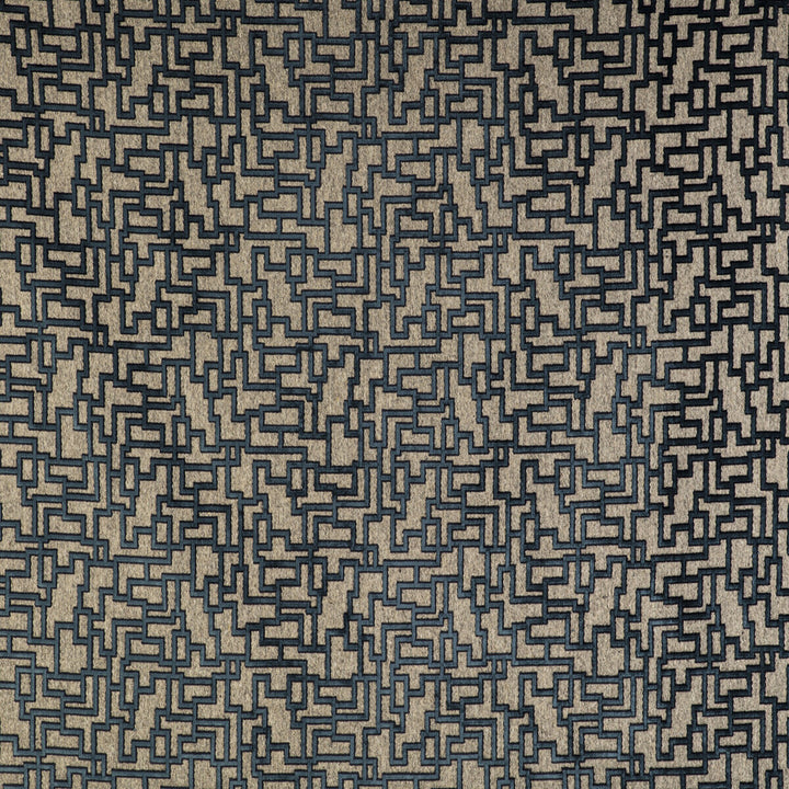 Laberinto Azul by Gaston Y Daniela Fabric Gaston Y Daniela Fabric Laberinto AzulFabric GASTON LIBRERIA WOOL - 48%;VISCOSE - 37%;POLYESTER - 11%;COTTON - 4% Belgium </p><p>Repeat: H: 13.79, V: 18.12 54 - Fabric Carolina -