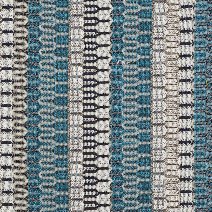 Costuras Azul by Gaston Y Daniela Designer Fabric GASTON LIBRERIA POLYOLEFIN FR - 67%;POLYESTER FR - 33% Italy HEAVY Horizontal: 0 and Vertical: 14.38 55 - Swanky Fabrics -
